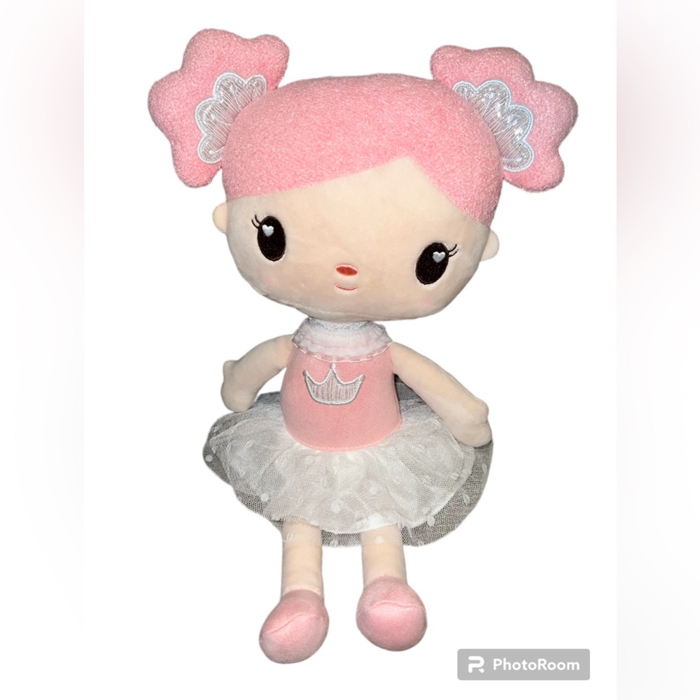 Gloveleya Candy Princess Baby Doll Soft Plush Lovey Doll 16”